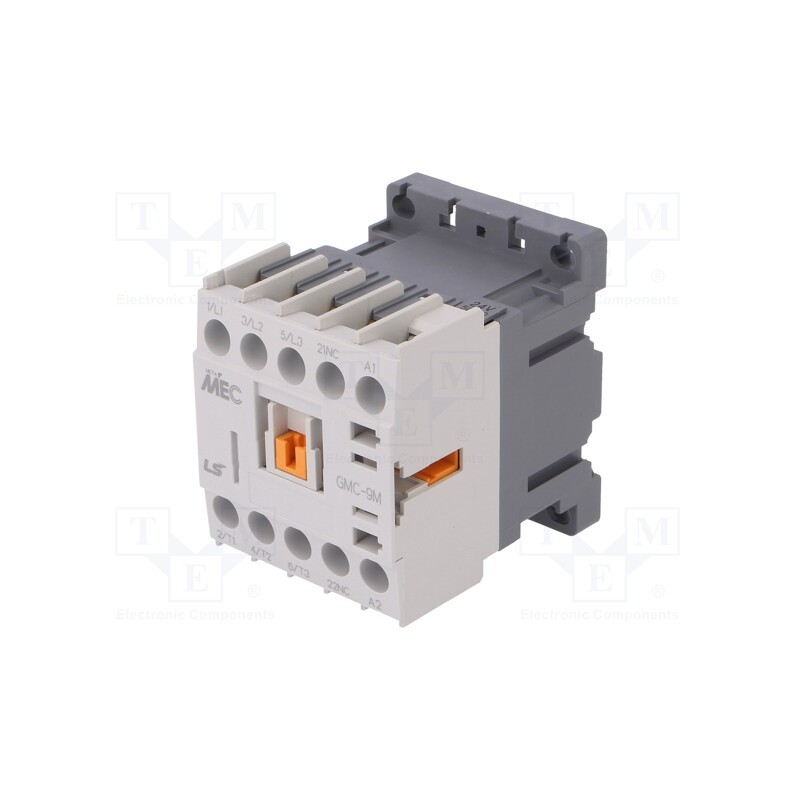1 pcs x LS ELECTRIC - GMC-9M 24VAC 1B - Contactor: 3-pole, NO x3, Auxiliary contacts: NC, 24VAC, 9A, W: 45mm