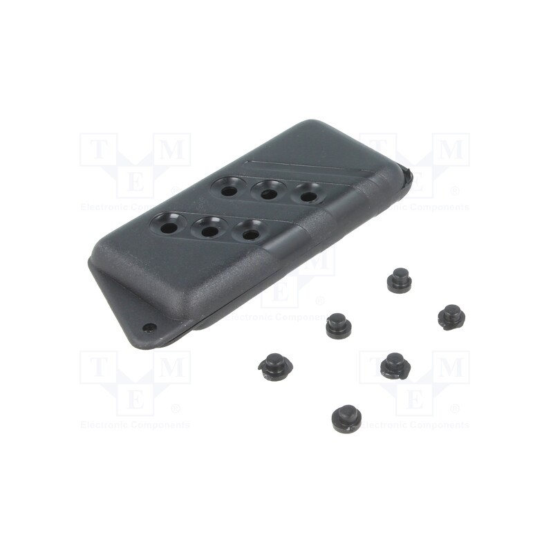 1 pcs x MASZCZYK - P-14/6/BK - Enclosure: for remote controller, X: 37mm, Y: 84mm, Z: 14mm