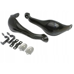 Handbars hand guards atv quad cross enduro set