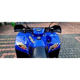 Handbars hand guards atv quad cross enduro set