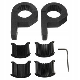 Fixing the headlight lamp holder to the crash bars tube