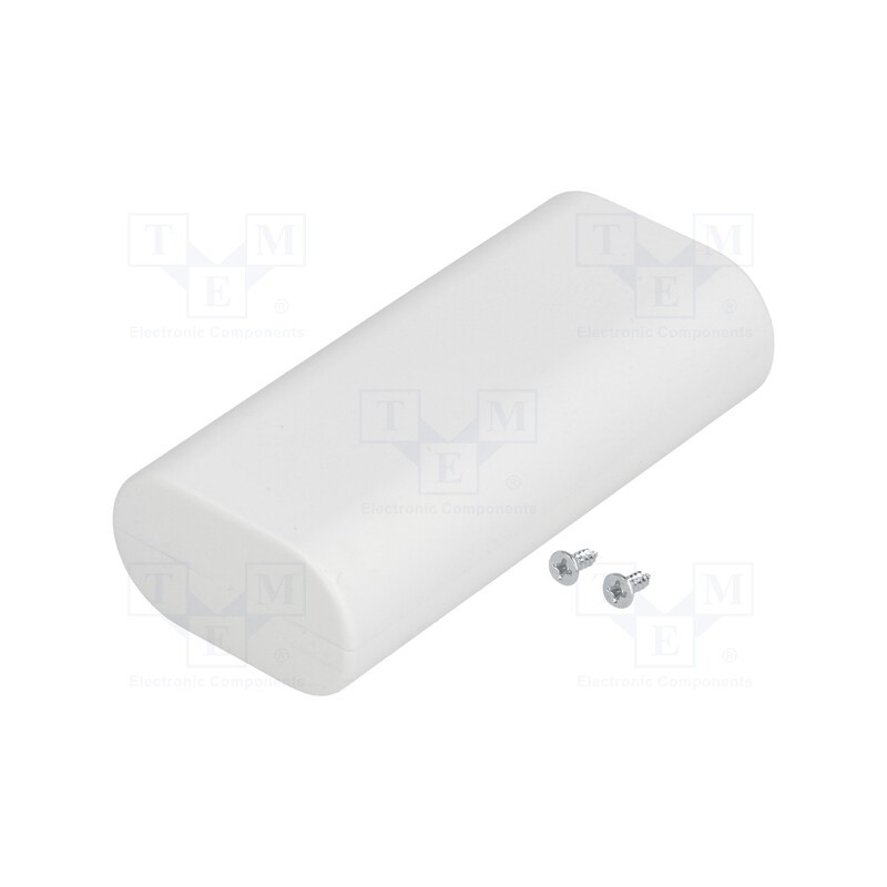1 pcs x SUPERTRONIC - PP023W-S - Enclosure: multipurpose, X: 36.9mm, Y: 77.9mm, Z: 20mm, OVALCLASSIC