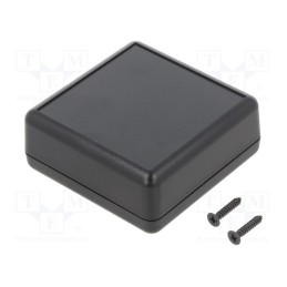 1 pcs x GAINTA - G515B - Enclosure: multipurpose, X: 66.5mm, Y: 66.5mm, Z: 28mm, ABS, black