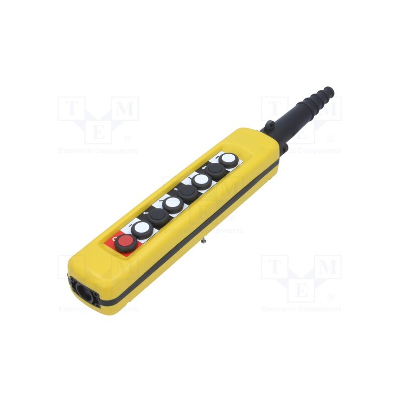 1 pcs x SCHNEIDER ELECTRIC - XACA871 - Control station, Harmony XAC, No.of butt: 8, round, IP65, plastic