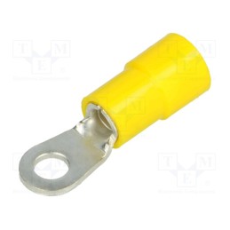 10 pcs x BM GROUP - BM 00319 - Tip: ring, M4, Ø: 4.2mm, 4÷6mm2, crimped, for cable, insulated, 130°C