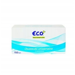 Eco universal wipes, 2 layers, 150 pcs