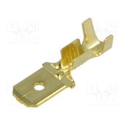 10 pcs x BM GROUP - BM 01280 - Terminal: flat, 6.3mm, 0.8mm, male, 1÷2.5mm2, crimped, for cable