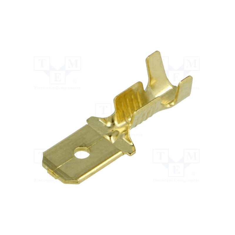 10 pcs x BM GROUP - BM 01280 - Terminal: flat, 6.3mm, 0.8mm, male, 1÷2.5mm2, crimped, for cable