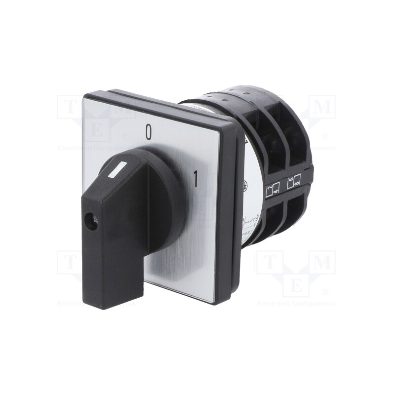 1 pcs x SCHNEIDER ELECTRIC - K30C003AP - Switch: cam switch, Stabl.pos: 2, 32A, 0-1, for building in, Pos: 2