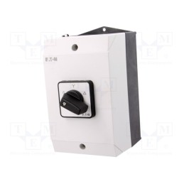 1 pcs x EATON ELECTRIC - T3-4-8410/I2 - Switch: star-delta cam switch, Stabl.pos: 3, 32A, 0-Y-Δ, Poles: 3
