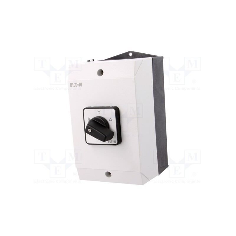 1 pcs x EATON ELECTRIC - T3-4-8410/I2 - Switch: star-delta cam switch, Stabl.pos: 3, 32A, 0-Y-Δ, Poles: 3