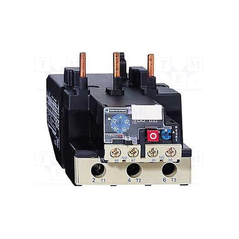 1 pcs x SCHNEIDER ELECTRIC - LRD3363 - Thermal relay, Series: TeSys D, Leads: screw terminals, 63÷80A