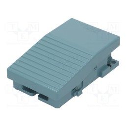 1 pcs x SCHNEIDER ELECTRIC - XPEM111 - Switch: foot, Stabl.pos: 1, SPST-NO x2 + SPST-NC x2, 3A/240VAC
