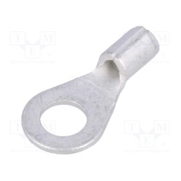 10 pcs x NINIGI - ST-085/2 - Tip: ring, M4, 0.5÷1mm2, crimped, for cable, non-insulated, tinned