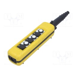 1 pcs x SCHNEIDER ELECTRIC - XACA681 - Control station, Harmony XAC, No.of butt: 6, round, IP65, plastic