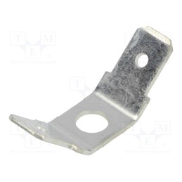 10 pcs x BM GROUP - BM 02013 - Terminal: flat, 6.3mm, 0.8mm, 2 x male, M4, non-insulated,double