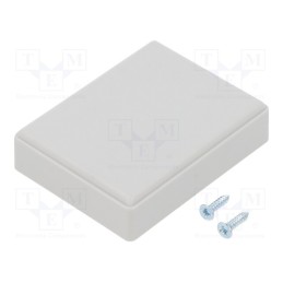 1 pcs x SUPERTRONIC - PP067G-S - Enclosure: multipurpose, X: 39mm, Y: 50mm, Z: 14mm, ABS, grey