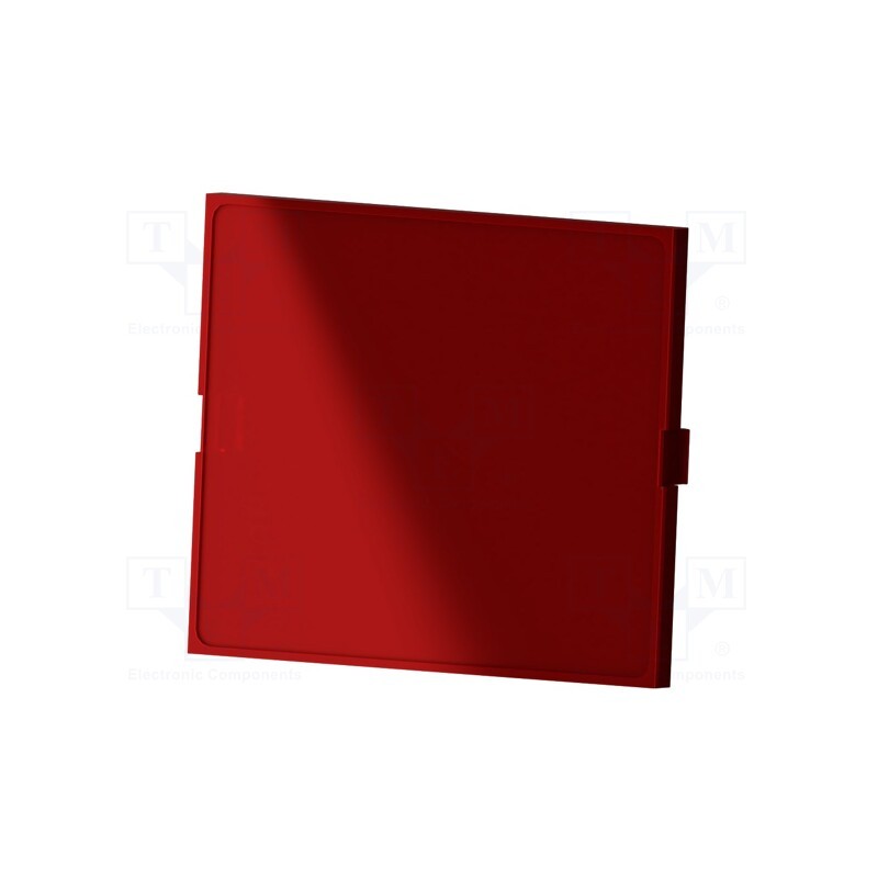 1 pcs x ITALTRONIC - P05030821P - Front panel, with quick-release chuck, semi-transparent red