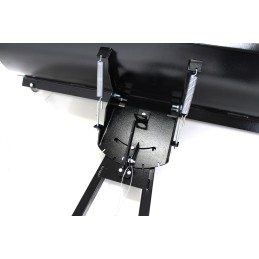 Biketec plug for quad ATV, length 150 cm, black