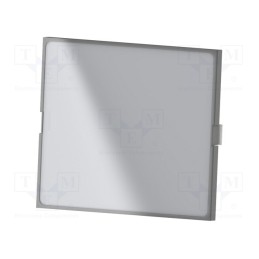 1 pcs x ITALTRONIC - P05030721P - Front panel, with quick-release chuck, transparent