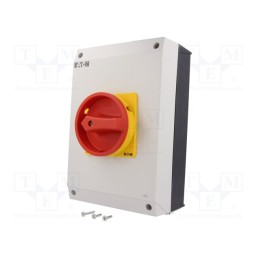 1 pcs x EATON ELECTRIC - P3-63/I4/SVB - Switch: main cam switch, Stabl.pos: 2, 63A, OFF-ON, in housing