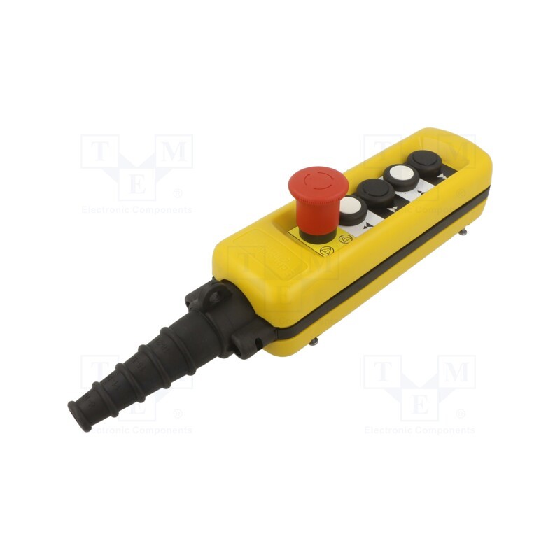 1 pcs x SCHNEIDER ELECTRIC - XACA4913 - Control station, Harmony XAC, No.of butt: 5, mushroom,round, IP65