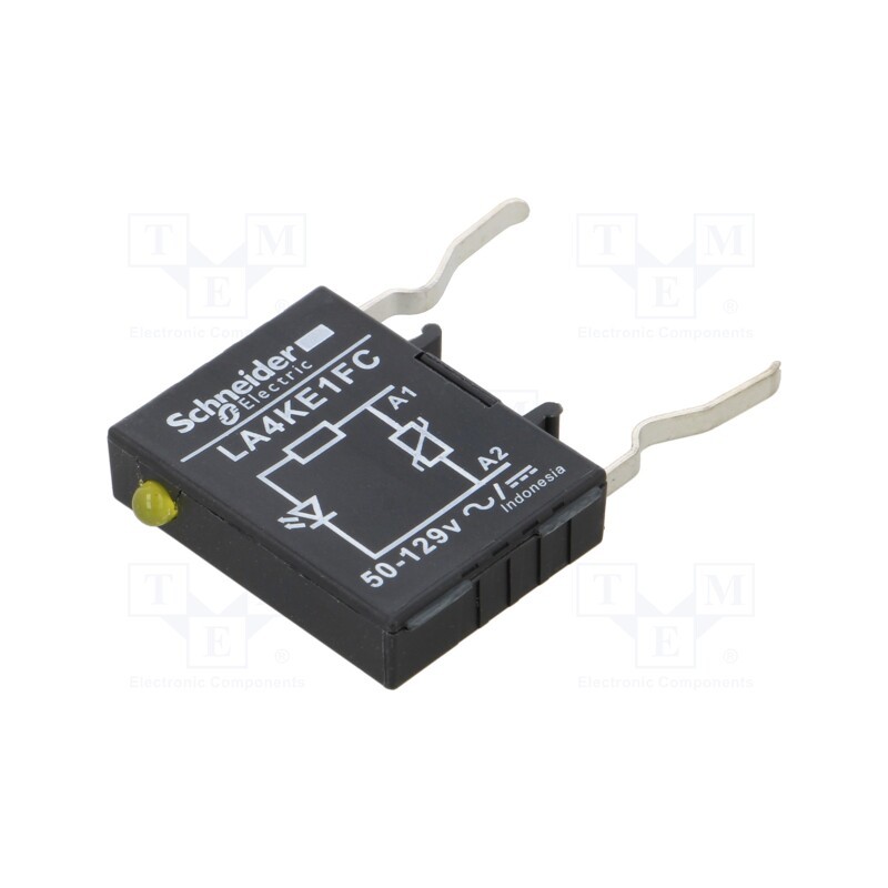 1 pcs x SCHNEIDER ELECTRIC - LA4KE1FC - Surge arrester, 50÷129VAC, 50÷129VDC