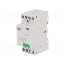 1 pcs x ISKRA - 30.046.029 - Contactor: 4-pole installation, 25A, 24VAC, NC x2 + NO x2