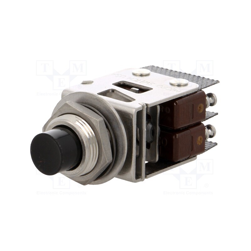 1 pcs x HONEYWELL - 2PB11-T2 - Switch: push-button, Pos: 2, SPDT, 5A/250VAC, 5A/30VDC, ON-(ON)