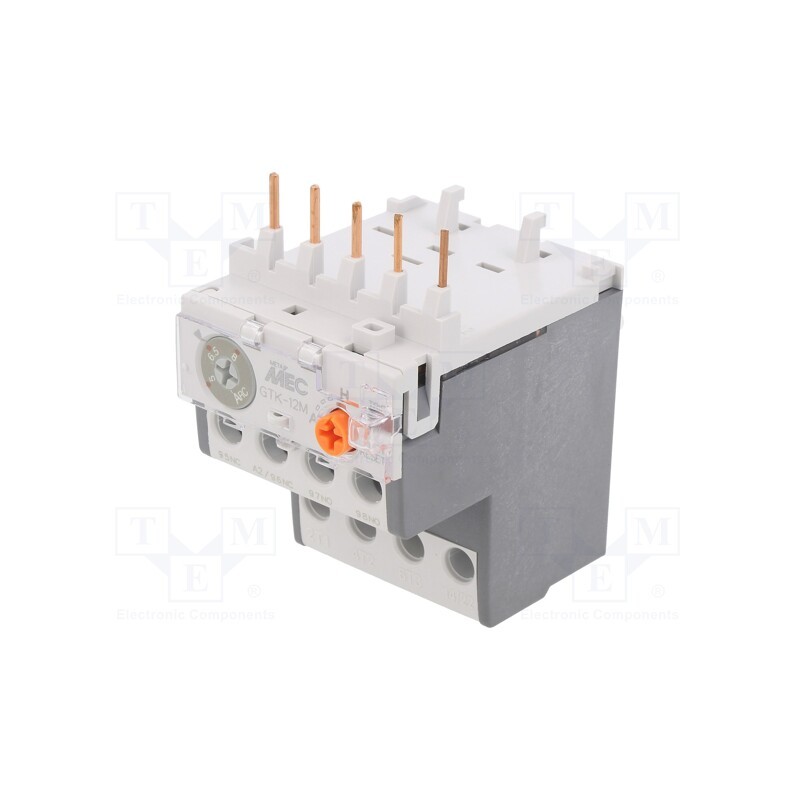 1 pcs x LS ELECTRIC - GTK-12M 5-8A - Thermal relay, Series: METAMEC, Auxiliary contacts: NO + NC, 5÷8A