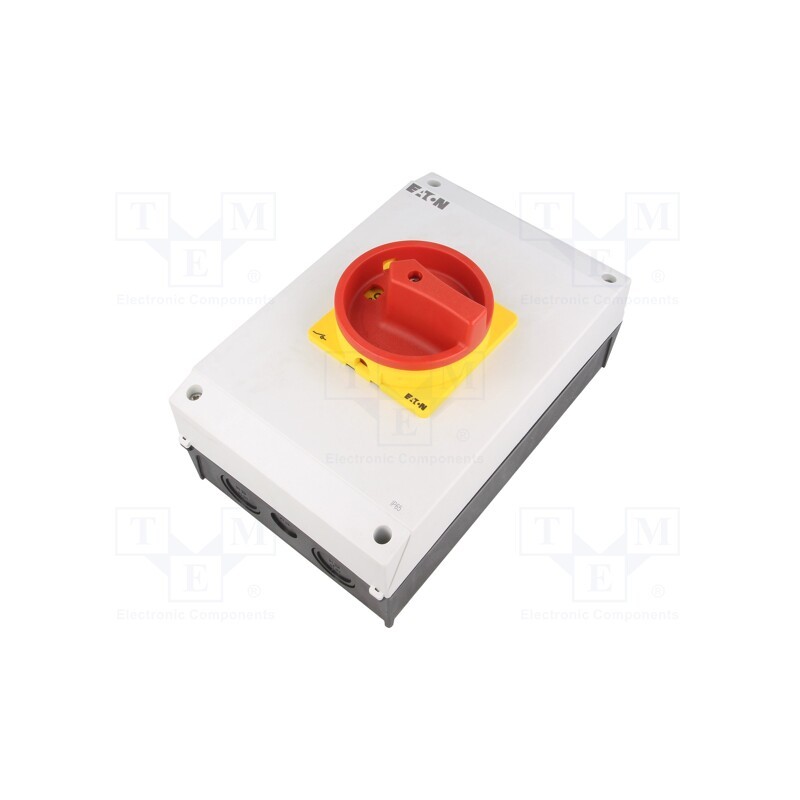 1 pcs x EATON ELECTRIC - P3-63/I4/SVB/N - Switch: main cam switch, Stabl.pos: 2, 63A, OFF-ON, in housing