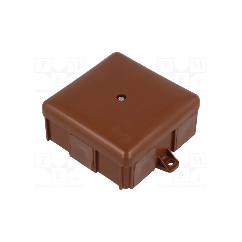 1 pcs x ELEKTRO-PLAST NASIELSK - 0226-60 - Enclosure: junction box, X: 86mm, Y: 86mm, Z: 39mm, wall mount, IP55