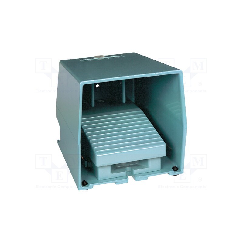 1 pcs x SCHNEIDER ELECTRIC - XPEM310 - Switch: foot, Stabl.pos: 1, SPST-NO + SPST-NC, 3A/240VAC, IP66