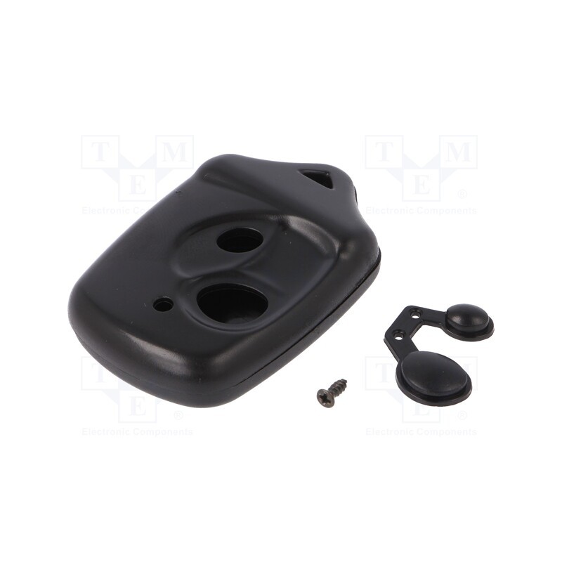 1 pcs x MASZCZYK - P-2/BK - Enclosure: for remote controller, X: 39mm, Y: 59mm, Z: 13mm