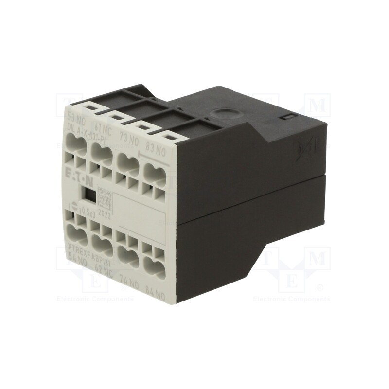 1 pcs x EATON ELECTRIC - DILA-XHI31-PI - Auxiliary contacts, Leads: push-in terminals, front