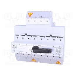 1 pcs x SPAMEL - PRZK-3125N\W02 - Switch: mains-generator, Stabl.pos: 3, 125A, I-0-II, Poles: 3+N