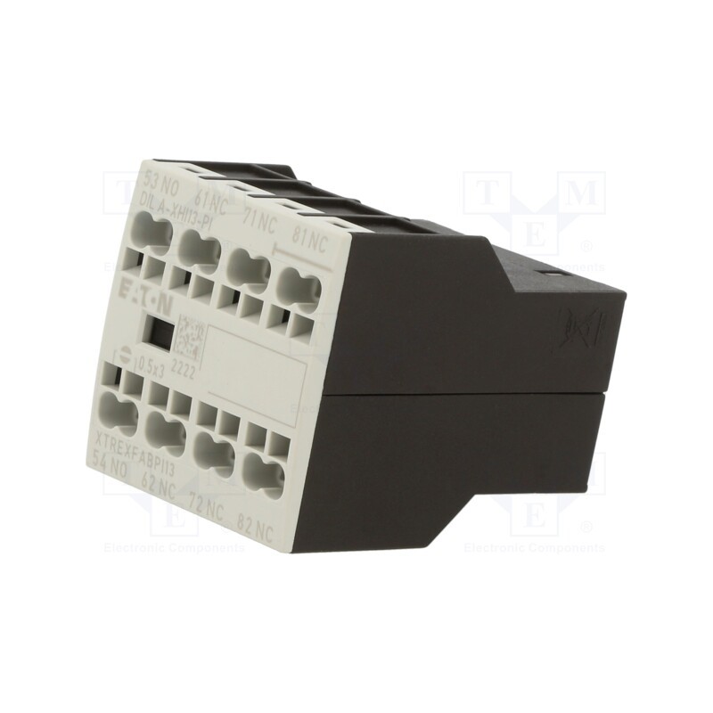 1 pcs x EATON ELECTRIC - DILA-XHI13-PI - Auxiliary contacts, Leads: push-in terminals, front