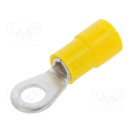 10 pcs x BM GROUP - BM 00325 - Tip: ring, M5, Ø: 5.2mm, 4÷6mm2, crimped, for cable, insulated, 130°C
