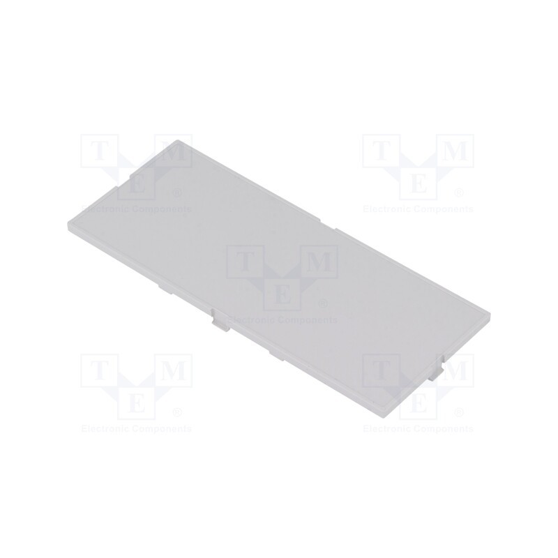 1 pcs x ITALTRONIC - P05060201P.BL - Front panel, with frame,with holder, grey