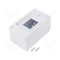 1 pcs x ELEKTRO-PLAST NASIELSK - 2303-00 - Enclosure: for modular components, IP20, white, No.of mod: 3, 400V
