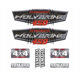 Yamaha wolverine 450 sticker set