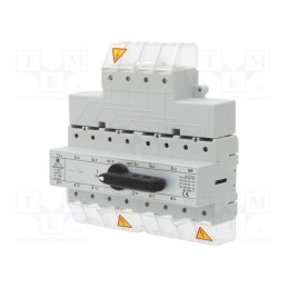 1 pcs x SPAMEL - PRZK-4125N\W02 - Switch: mains-generator, Stabl.pos: 3, 125A, I-0-II, Poles: 3+N
