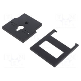 1 pcs x SUPERTRONIC - CL004N-S - Clip, black, Series: CLIPS, 108x55x6mm