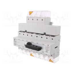 1 pcs x SPAMEL - PRZK-4160N\W02 - Switch: mains-generator, Stabl.pos: 3, 160A, I-0-II, Poles: 3+N