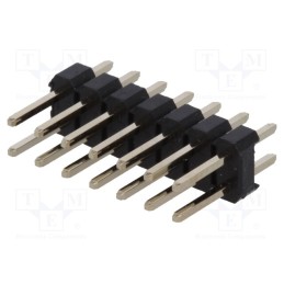 10 pcs x CONNFLY - DS1021-2*7SF11 - Pin header, pin strips, male, PIN: 14, straight, 2.54mm, THT, 2x7