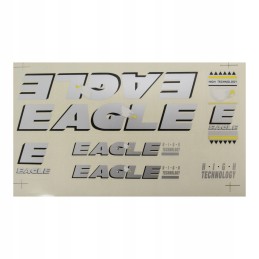 Eagle atv quad decal sticker set
