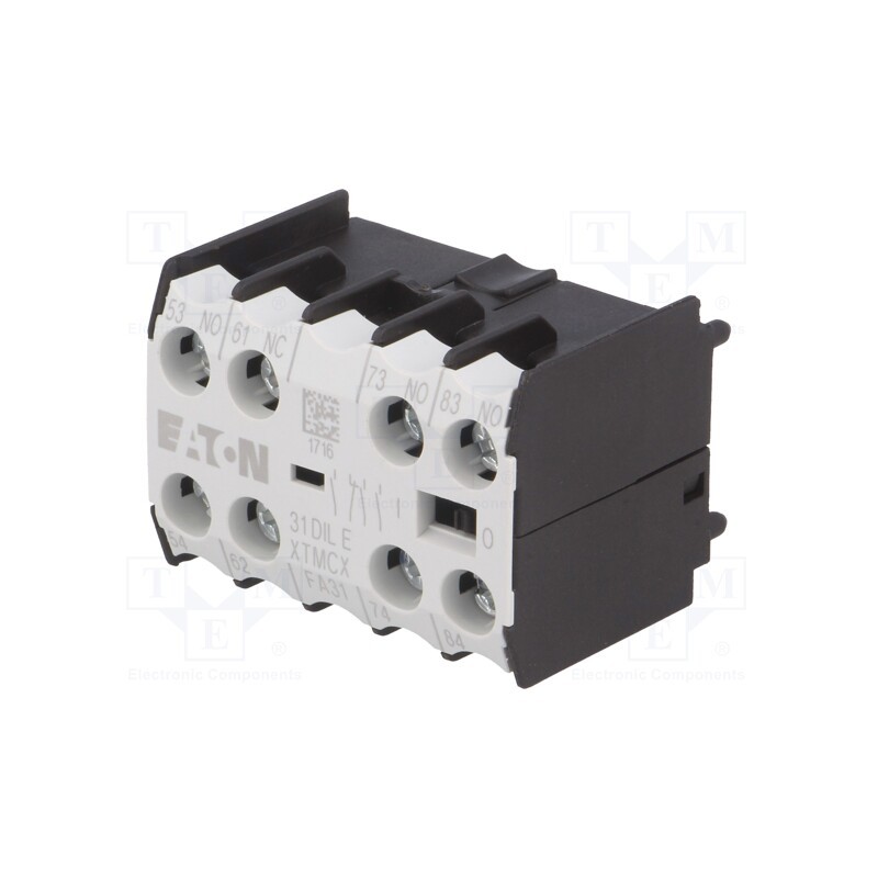 1 pcs x EATON ELECTRIC - 31DILE - Auxiliary contacts, Series: DILEM,DILER, Leads: screw terminals