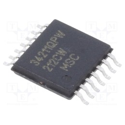1 pcs x MICROCHIP TECHNOLOGY - LX34211QPW-TR-VAO - IC: driver/sensor, inductive position sensors, analog,PWM