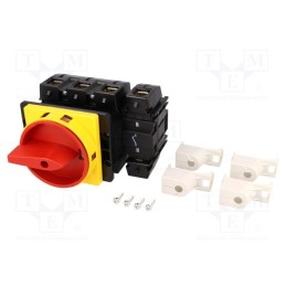 1 pcs x EATON ELECTRIC - P5-125/EA/SVB/N - Switch: main cam switch, Stabl.pos: 2, 125A, OFF-ON, Poles: 3+N