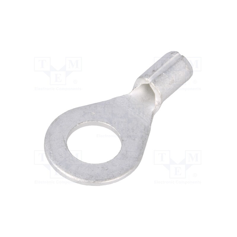 10 pcs x NINIGI - ST-086/2 - Tip: ring, M5, 0.5÷1mm2, crimped, for cable, non-insulated, tinned